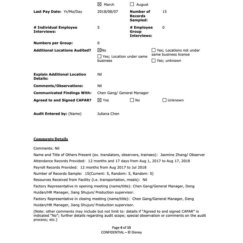 China Plastic Injection Molding Company Certificate