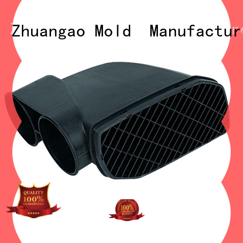 Zhuangao back injection molded parts with good price for mall